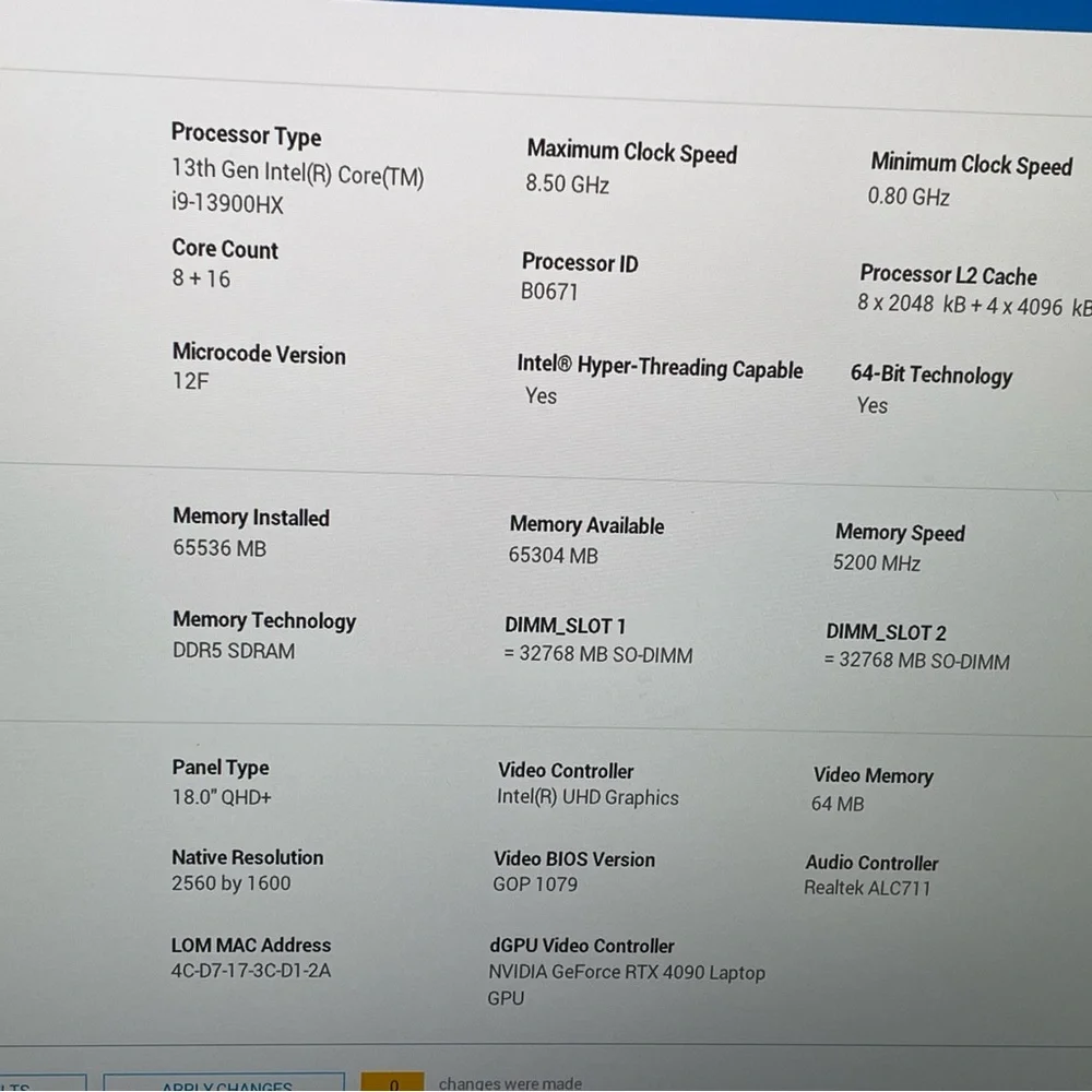 High-Performance Black Laptop